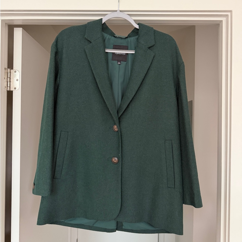 Forest Green Blazer by Madewell